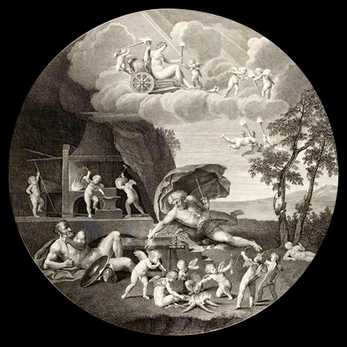 Il fuoco - Fogg Art Museum, Cambridge